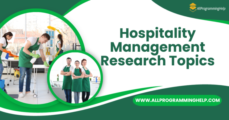 research topics in the hospitality industry