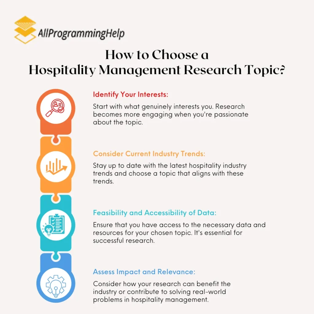 How to Choose a Hospitality Management Research Topic